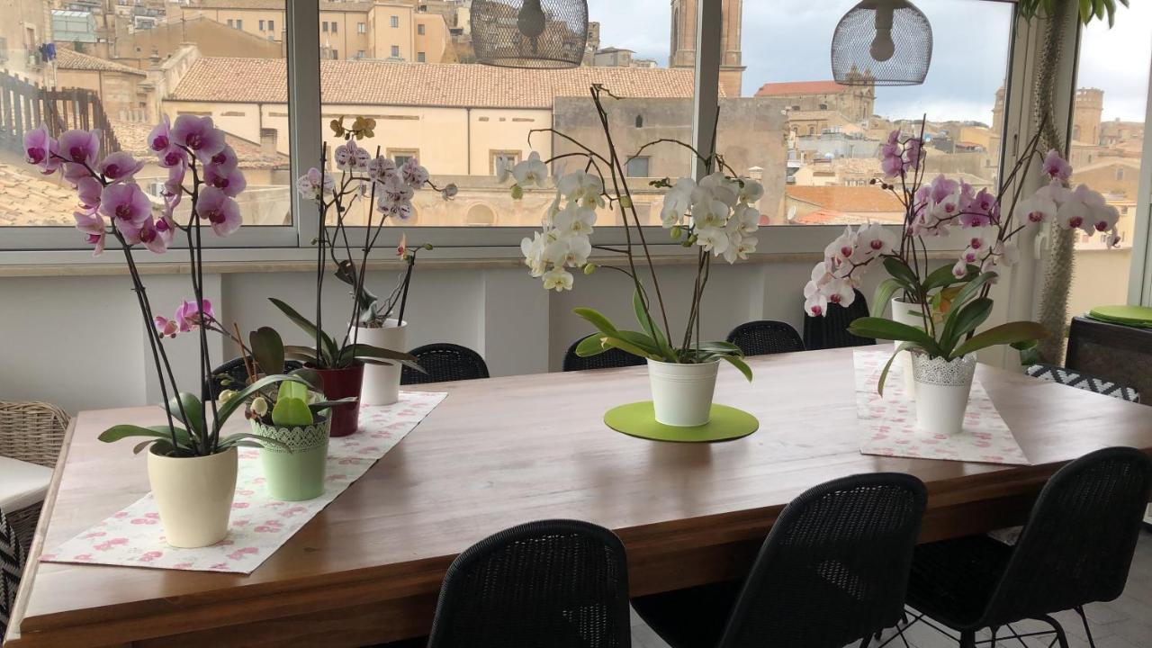 Attico Da Rosa Con Vista Spettacolare A 360 Gradi Apartment Caltagirone Exterior photo