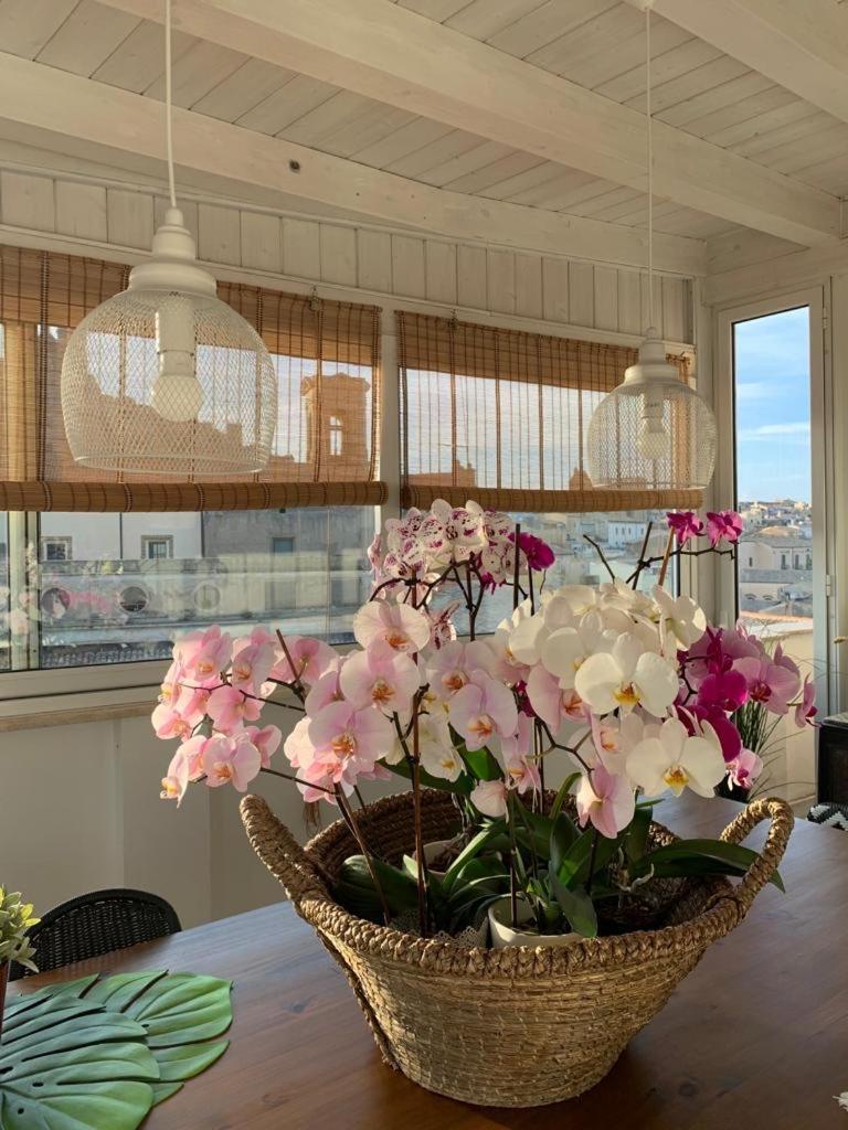 Attico Da Rosa Con Vista Spettacolare A 360 Gradi Apartment Caltagirone Exterior photo