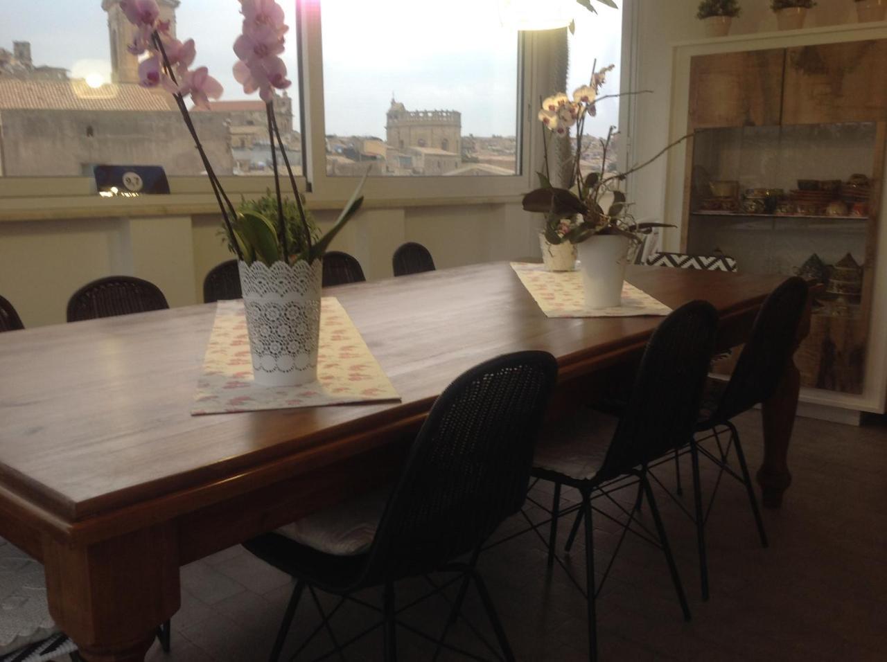 Attico Da Rosa Con Vista Spettacolare A 360 Gradi Apartment Caltagirone Exterior photo